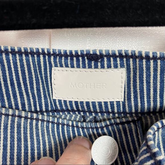 Mother The Vamp On The Road Destroy Wash Ankle Jeans Sz.27 - Picture 8 of 15